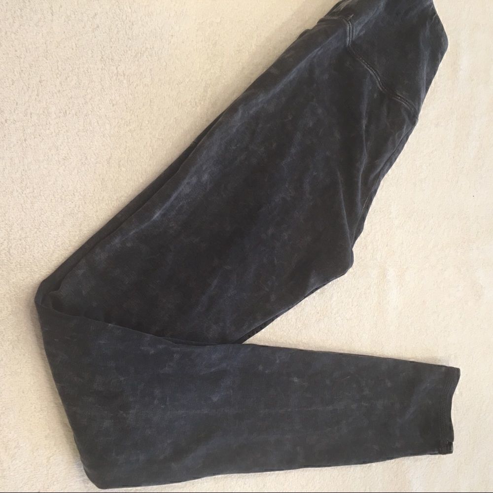 Hollister ultra high rise XS leggings grey velour